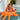 Baby Float Sonny The Sea Creature Neon Orange.