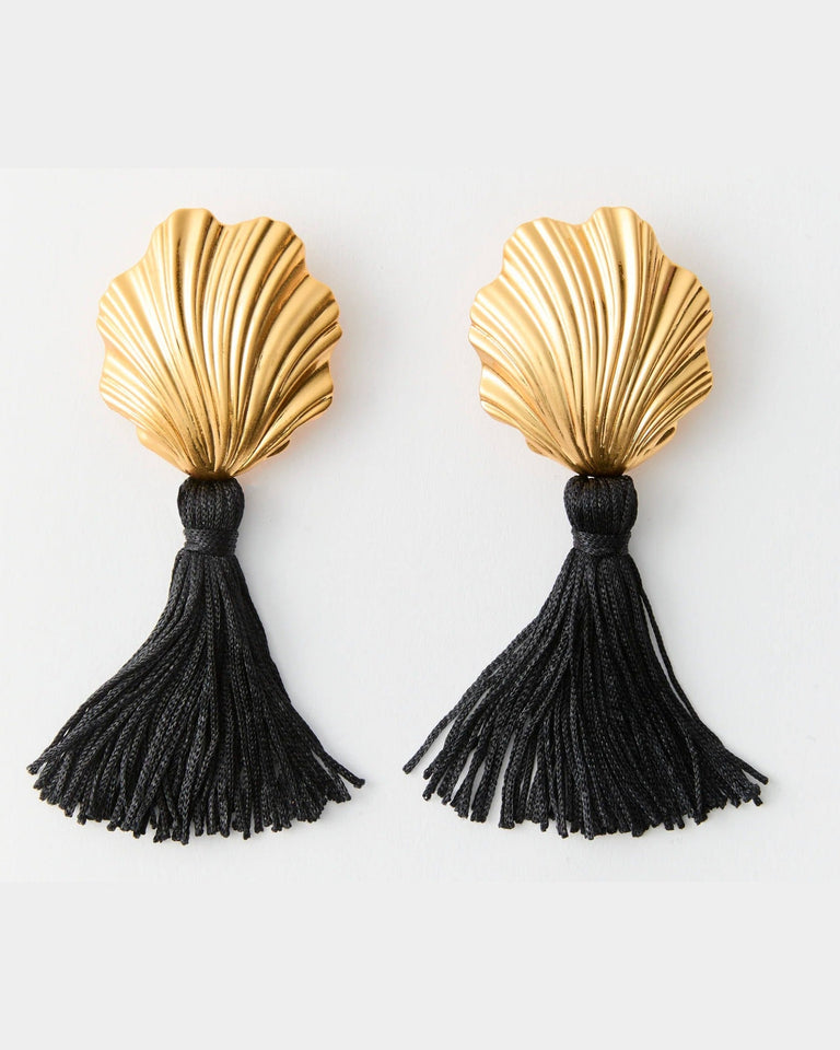 JULIETTA Coquille Earrings - Gold