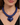 JULIETTA Amore Necklace - Navy