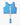 Float Vest 2-3 Years . Tino The Tiger Blue.