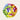 GOKI Touch Ring Elastic Rainbow Ball