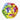 GOKI Touch Ring Elastic Rainbow Ball