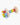 GOKI Touch Ring Elastic Rattle Rainbow