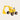 Goki Wooden Excavator Yellow