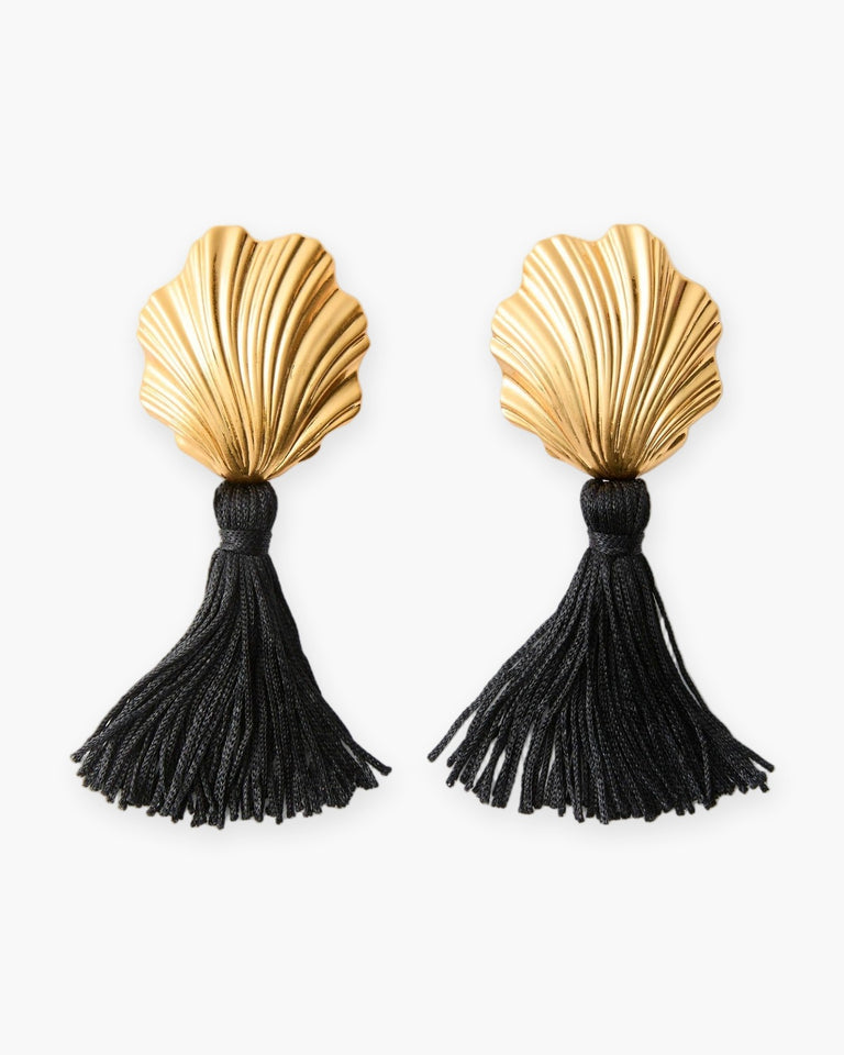 JULIETTA Coquille Earrings - Gold