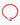 JULIETTA Spiral Necklace - Red