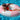 Luxe Tube Pool Ring Stole My Heart Pink Stripe.