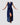 NOEMI DRESS - Blue Leaves