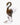 Swan Royal - Wings Up Plumed Black & Gold