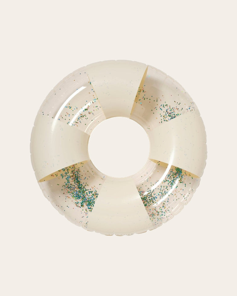 Tube Pool Ring Cotton Candy Stripe