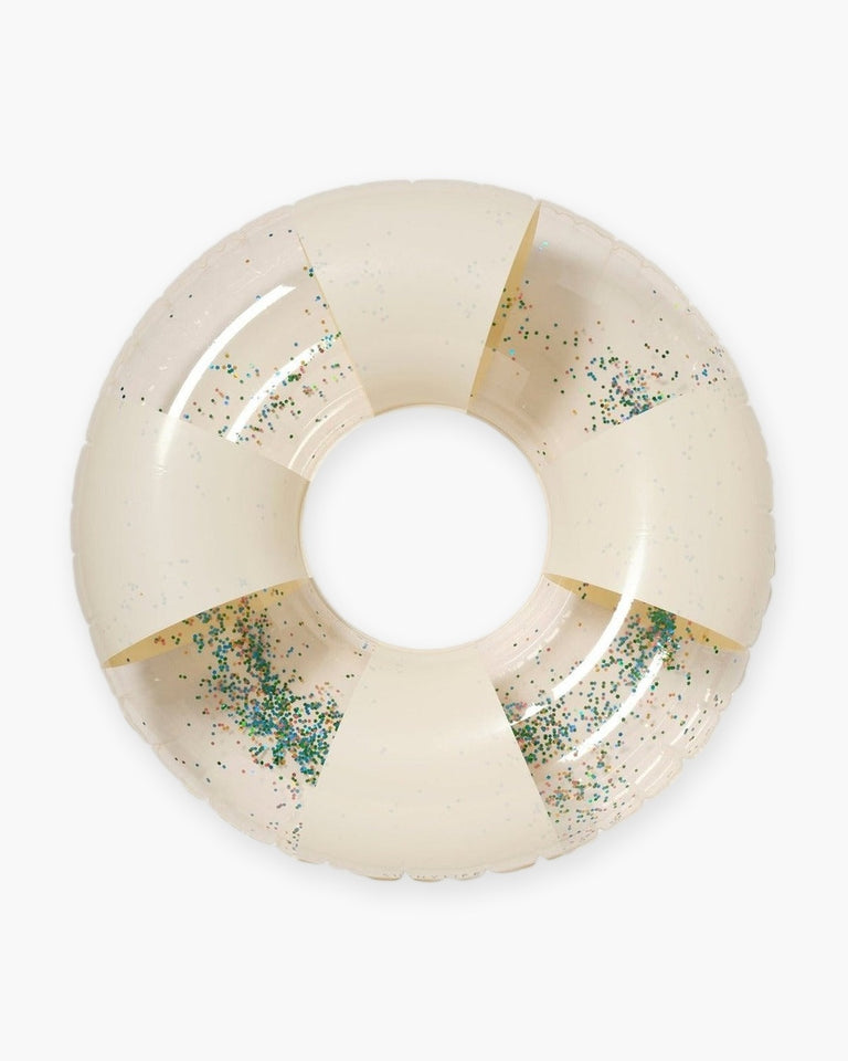 Tube Pool Ring Cotton Candy Stripe